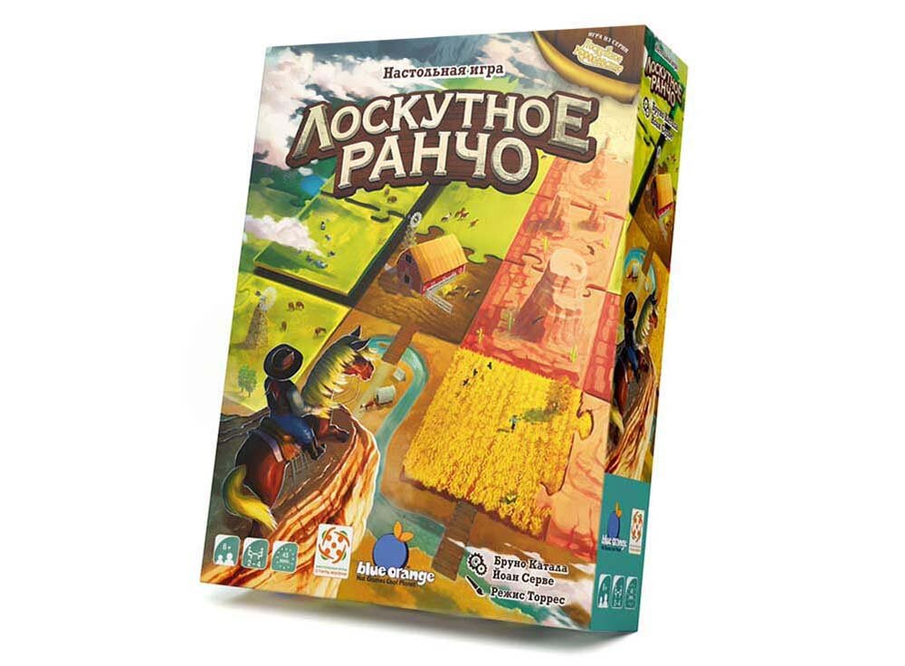 Лоскутное ранчо. Настольная игра. Стратегическая семейная игра для взрослых и детей от 8 лет. Стиль Жизни