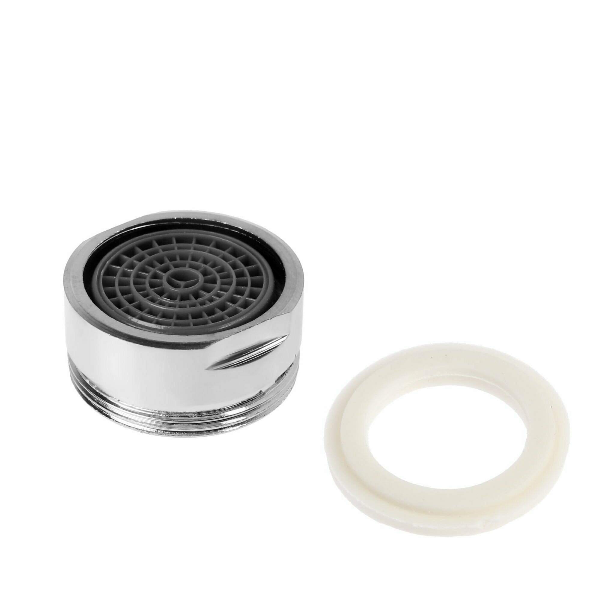 фото Аэратор для смесителя металлический резьба наружная 24 мм