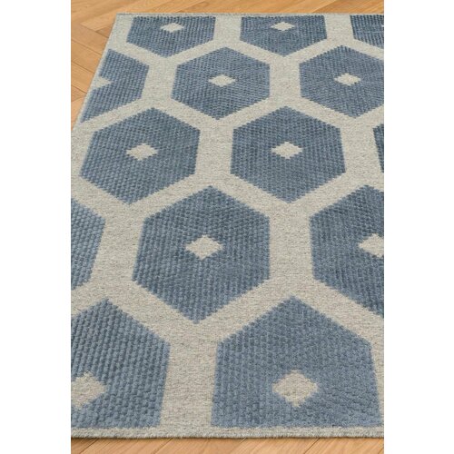 Бельгийский ковер 67*105 см Adele VA017-V23 серый, голубой