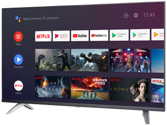 Телевизор Smart TV 32 дюйма Full HD с Android TV и Bluetooth