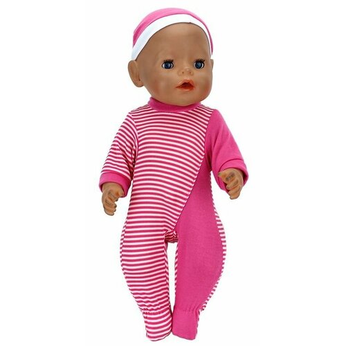 Одежда для кукол 38-42 см. Комплект одежды (комбинезон и шапочка) куклы и одежда для кукол карапуз одежда для кукол комбинезон совы 40 42 см