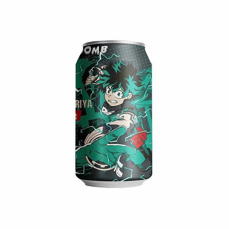 Газированный напиток Ocean Bomb My Hero Academia White Peach Flavour, 330 мл - фотография № 1