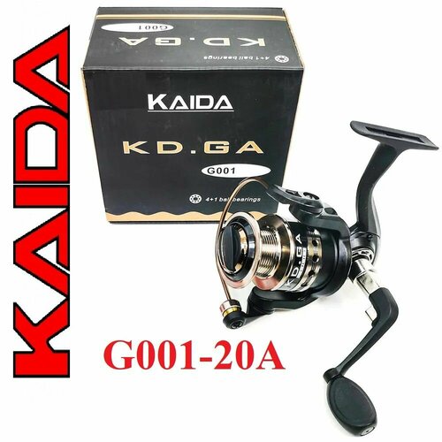 Катушка рыболовная Kaida G001-20A 2000 катушка рыболовная kaida g001 20a безынерционная для спиннинга
