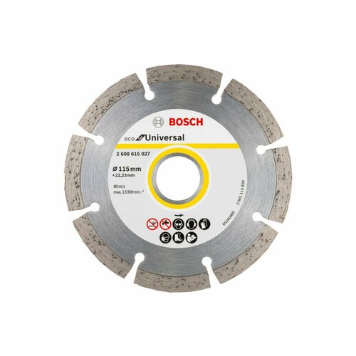 Диск алмазный ECO Universal (115х22.2 мм) Bosch 2608615040