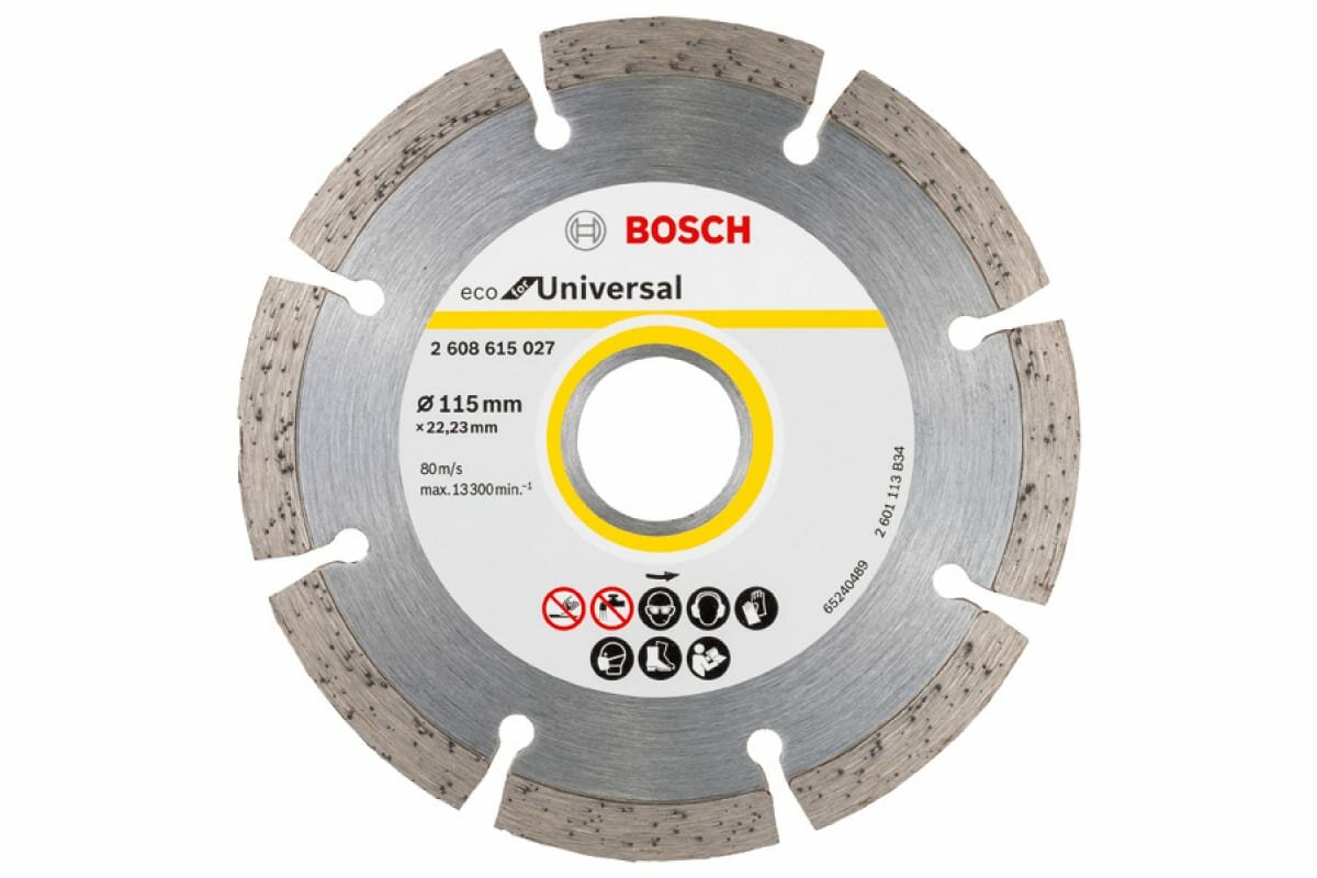 Диск алмазный ECO Universal (115х22.2 мм) Bosch 2608615040