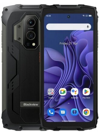 Мобильный телефон Blackview BV9300 12/256 ГБ, черный