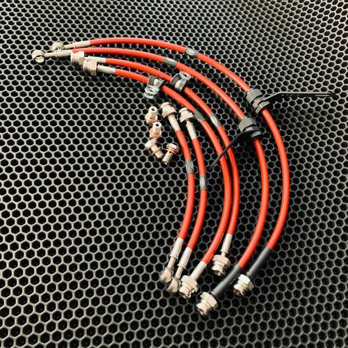 Kia Cerato 2008-2013 Армированные тормозные шланги 35474₽