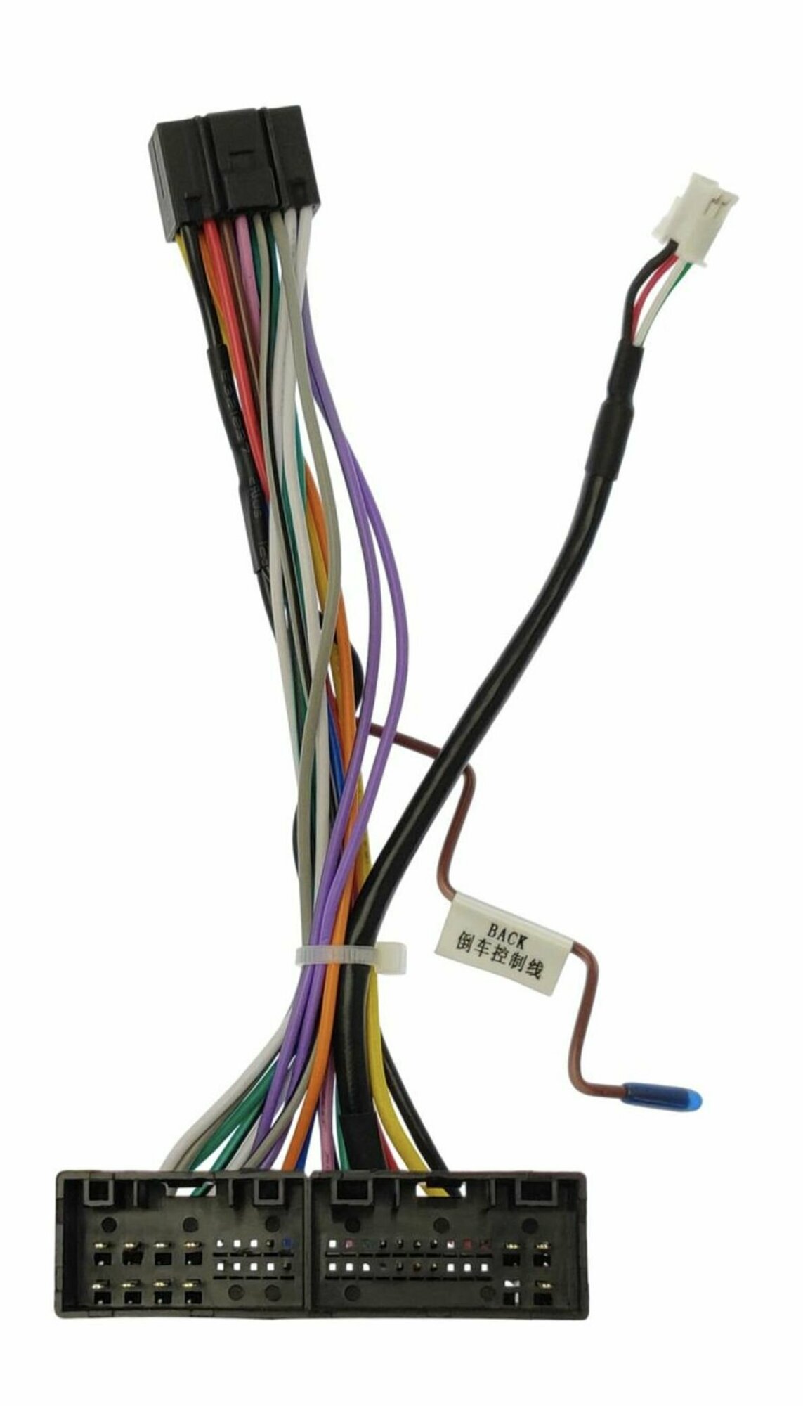 Комплект проводов, переходник для подключения магнитолы Teyes на Hyundai, Kia 2009+ (без штатного усилителя звука)