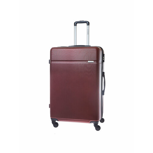 чемодан polar 91 л размер l бордовый Умный чемодан 4 ROADS Ch0475, 91 л, размер L, бордовый