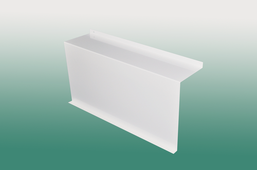 Изображение товара Глухой декоративный короб для труб Г-образный 1250*250*100 мм