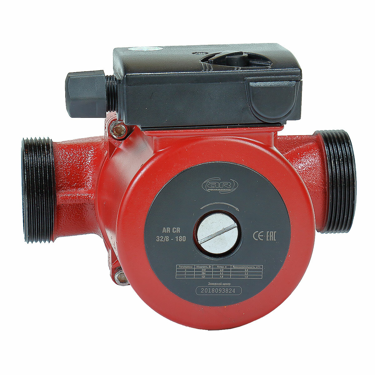 Циркуляционный насос AquamotoR AR CR 32/8-180 red (240 Вт)