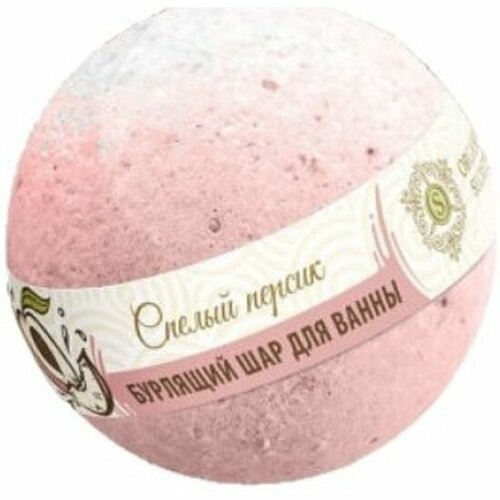 Бурлящий шар для ванны Organic Secret Спелый персик, 130 г