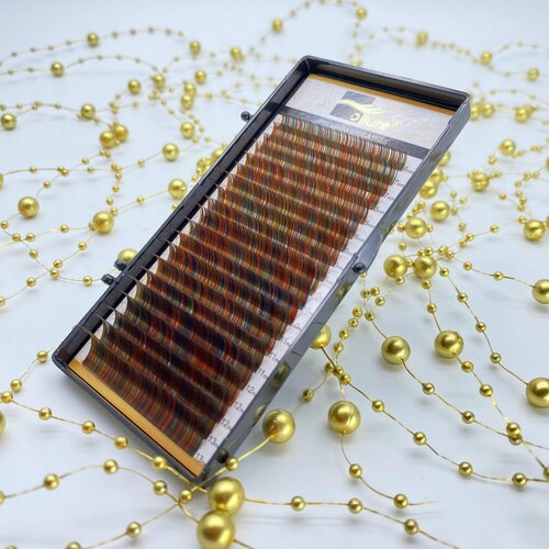 Ollure Ресницы Multicolor mix 6-13 D 0.10