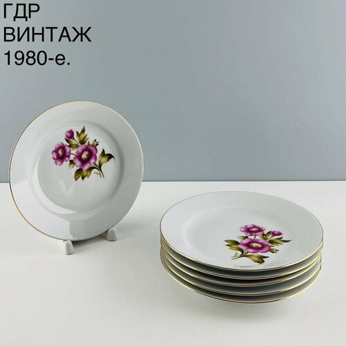 Винтажные пирожковые тарелки 