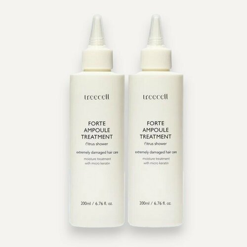 TREECELL Forte Ampoule Treatment Double Set Сыворотка для волос 200+200мл