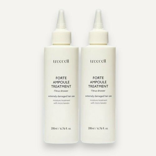 TREECELL Forte Ampoule Treatment Double Set Сыворотка для волос 200200мл 4580₽