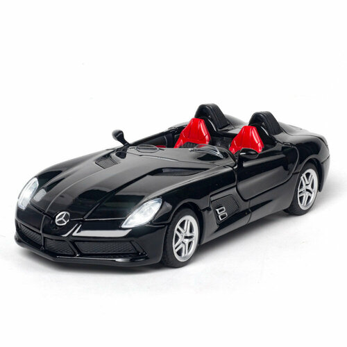 Модель мет. Mercedes SLR 1:32 двухместный инерц. свет, звук. открыв. двери арт.8939b/71374