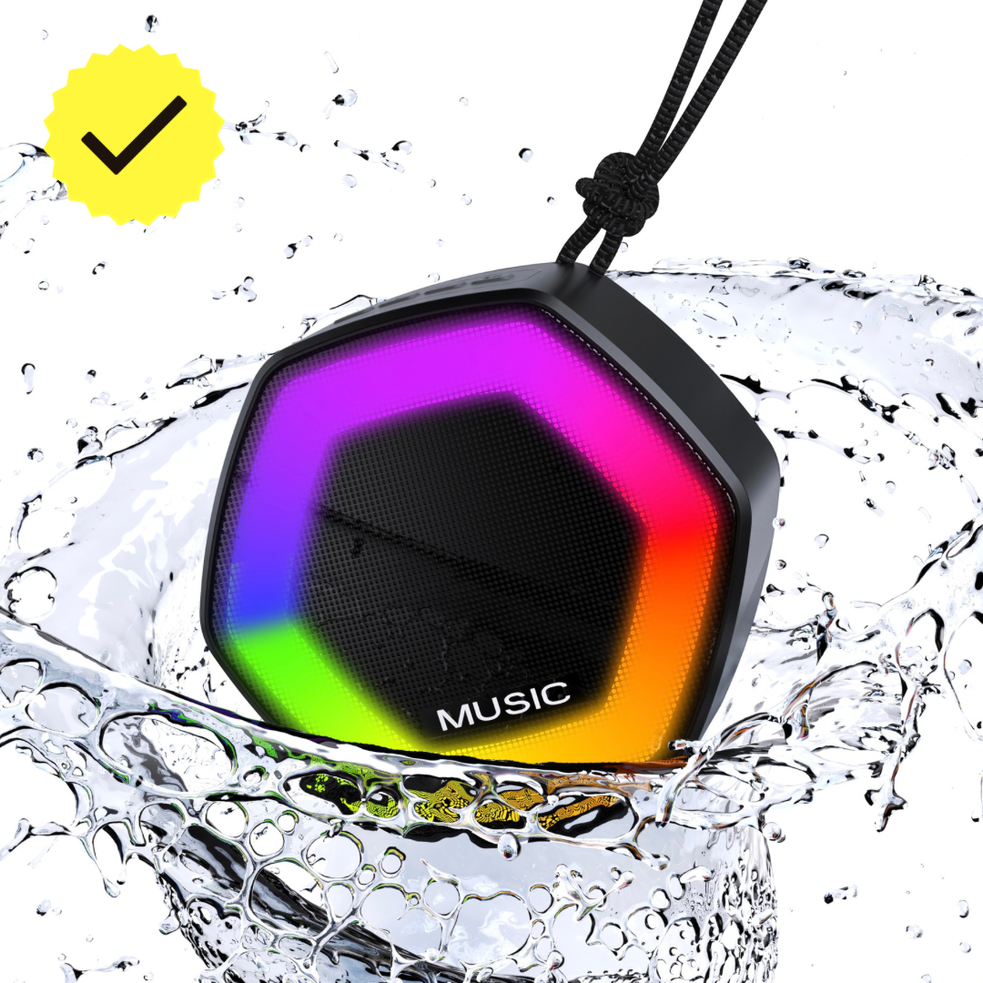 Колонка ZBS Bluetooth с водонепроницаемой защитой и RGB-подсветкой