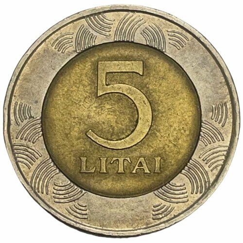 Литва 5 литов 1999 г. литва 5 литов 1936 г