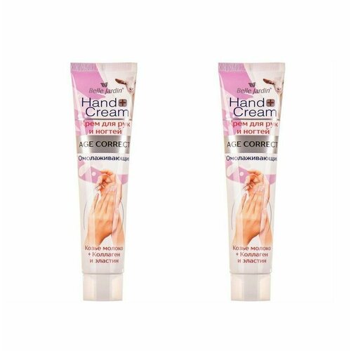 Belle Jardin Крем для рук и ногтей Age-Correct Козье молококоллаген эластин 125 мл 2 шт 586₽