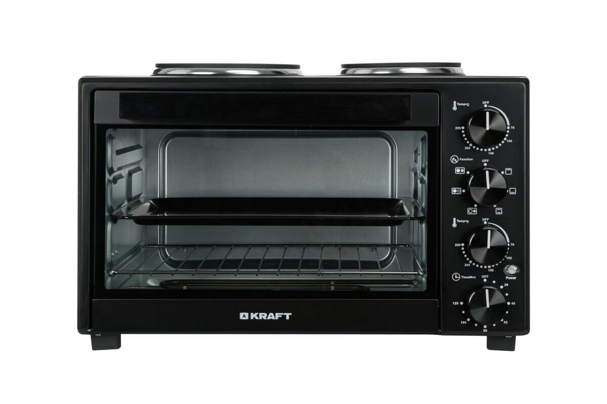 фото Мини-печь KRAFT KFC-MOHP 380 HBL черный