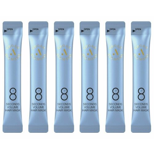 AllMasil Маска для объёма волос 8 Seconds Volume Hair Mask Stick Pouch, 8 мл, 20 шт, 2 уп