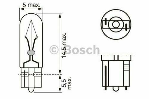 Лампа накаливания Bosch 1987302208 12V12WPURELIGHT Lada 110. Lada 111. Lada Kalina Наклонная Задняя Часть (1119). Lada
