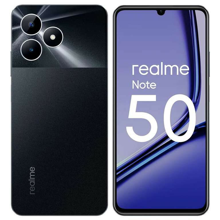 Смартфон realme Note 50 4/128 Гб Черный