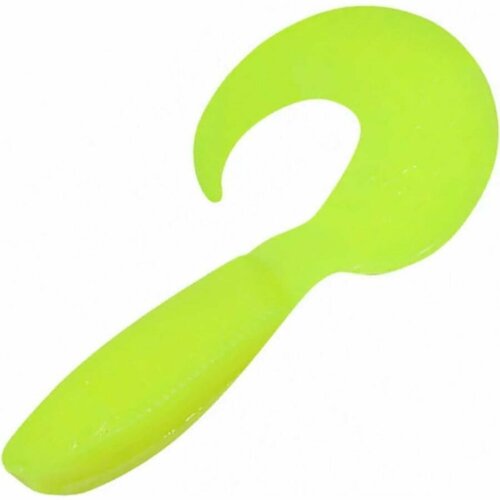 Твистер YAMAN Pro Mermaid Tail р.3 inch, цвет 02 - Chartreuse (10шт.) YP-MT3-02