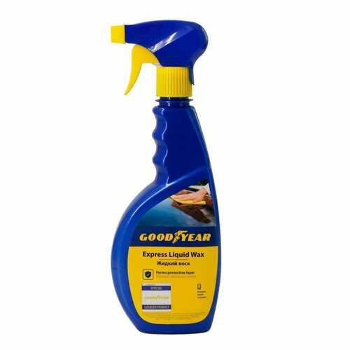 Жидкий воск GOODYEAR Express Liquid Wax триггер 500 мл комплект из 4 шт 2456₽