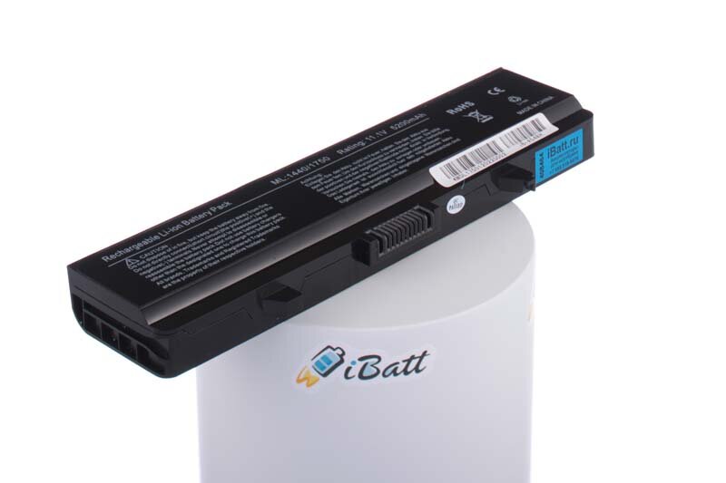 Аккумуляторная батарея iBatt iB-A548H 5200 мАч. Совместима с RN873, X284G, GW240, M911G, GP952, WK379, D608H, HP277, CR693, RU586, RW240, GW252, 312-0634, 312-0625, K450N, XR693, HP287, 312-0940, C595H, GW241.