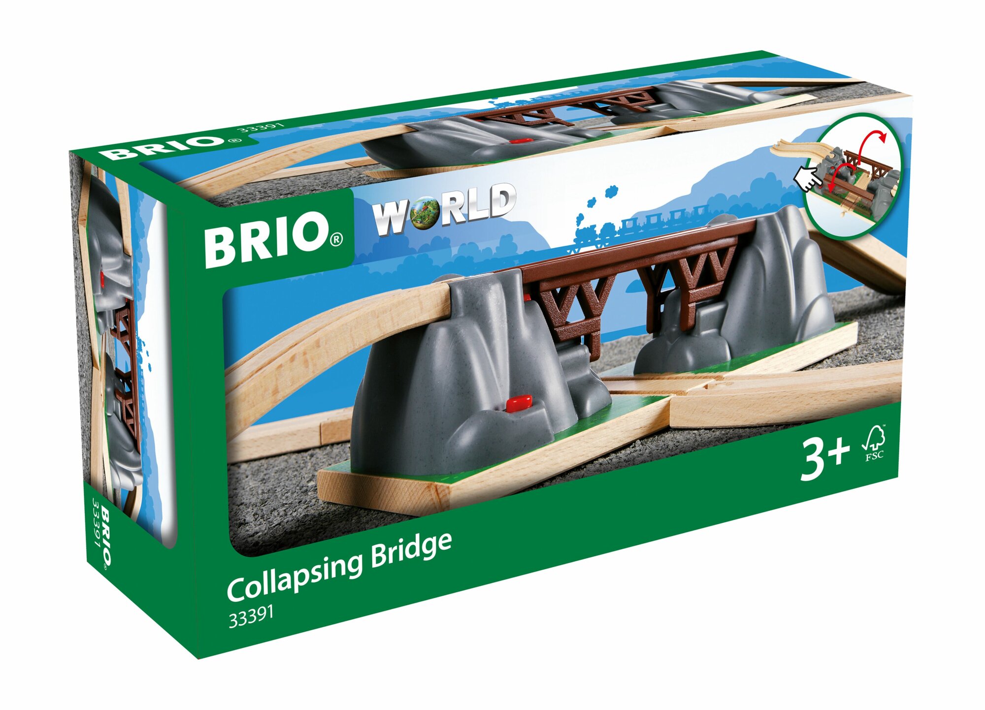 Игровой набор Brio Падающий мост 3 элемента - фото №14