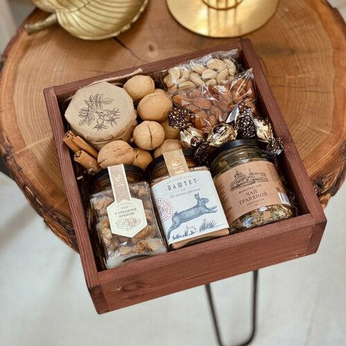 Сладкий подарочный набор с орехами для женщин сладкий подарочный набор для женщин сияй