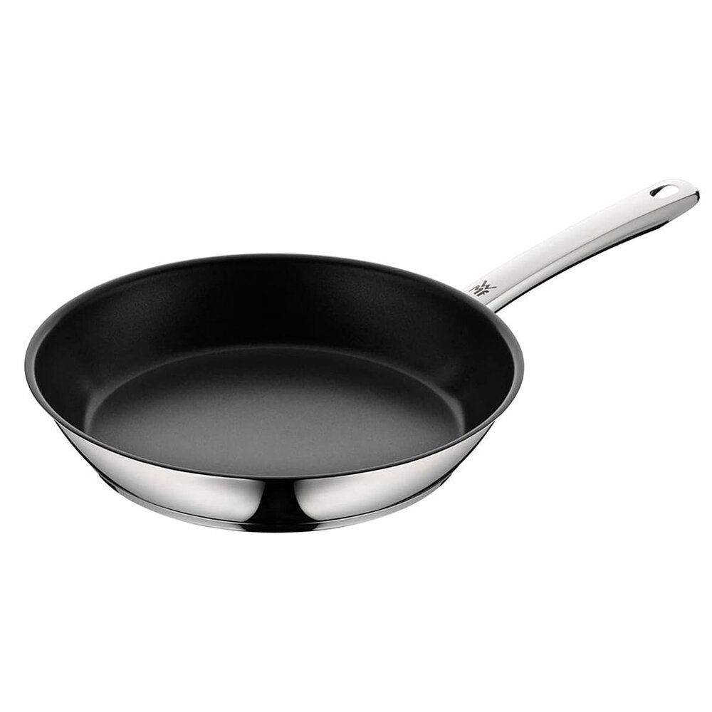 фото Сковорода из нержавеющей стали с антипригарным покрытием WMF Nordic Profi, 28 см, стальной, серия Nordic Profi, 3201001268