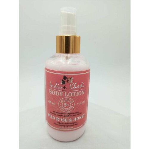 Лосьон для тела с розой и медом (Wild Rose & Honey), 200 мл