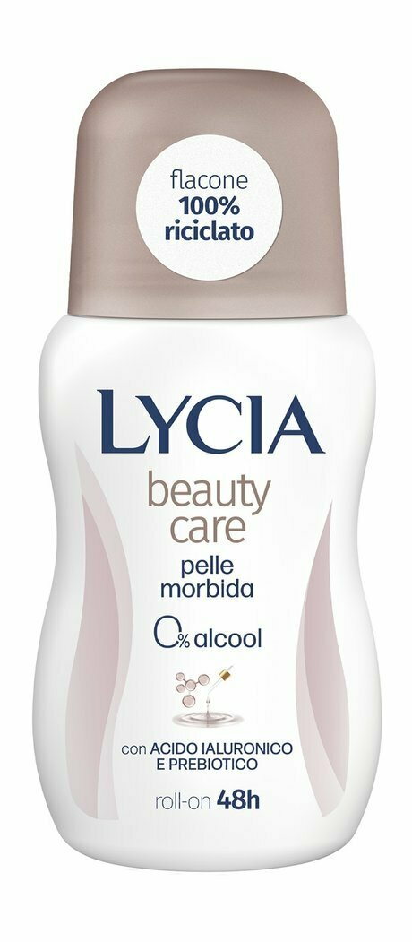 Дезодорант | Lycia Acido Ialuronico e Prebiotico Beauty Care Roll-On | 50