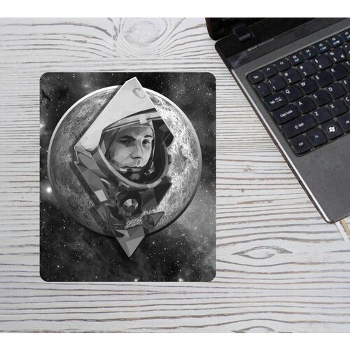 Коврик для мыши вертикальный на День Космонавтики, 12 Апреля №11