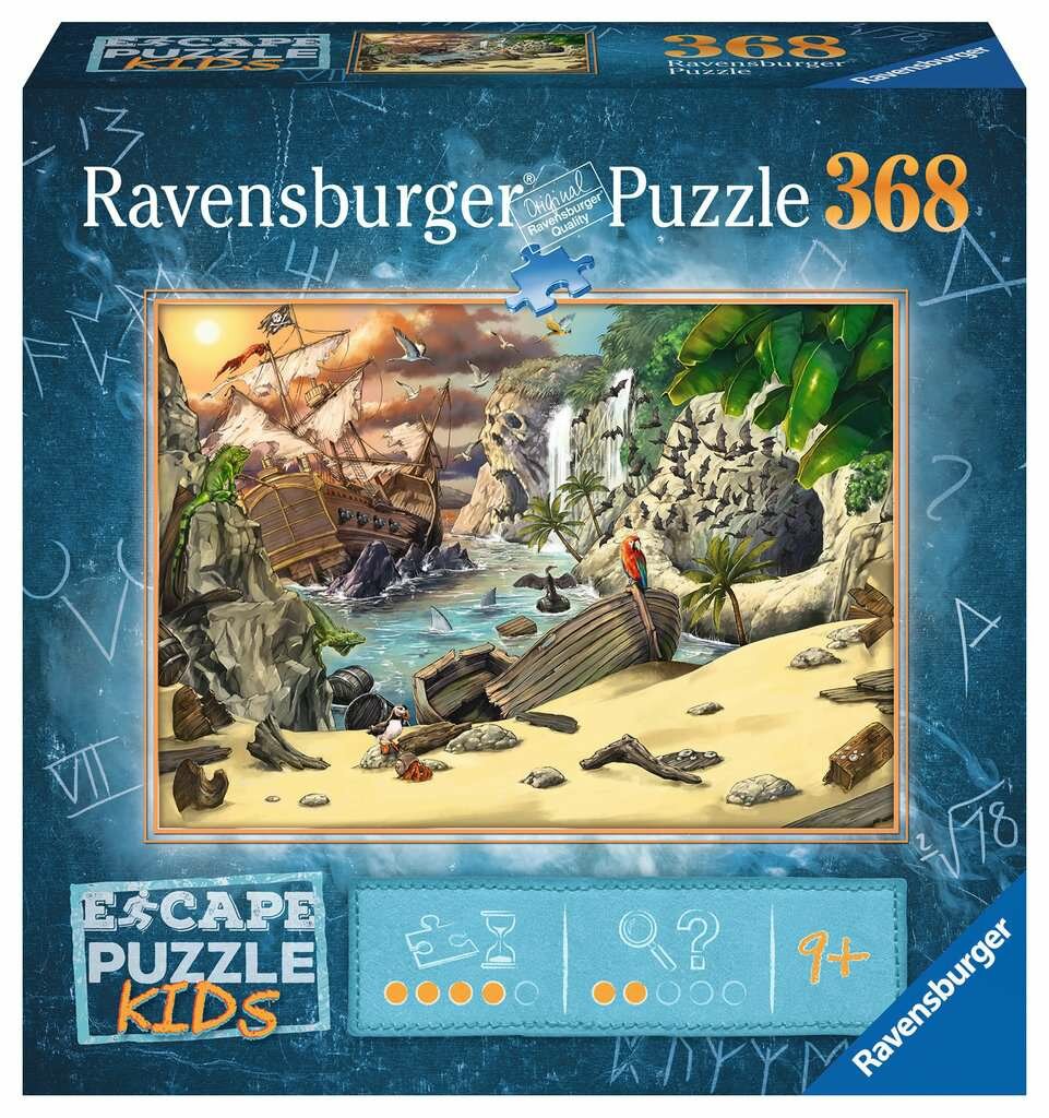 Ravensburger. Пазл-квест 368 "Пиратская бухта" арт.12956