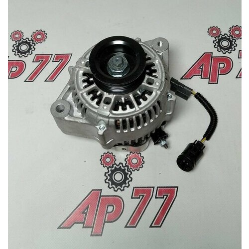 Генератор Toyota 4A 14V 80A фишка овальная 3 PIN сплошное крепление 2706016260