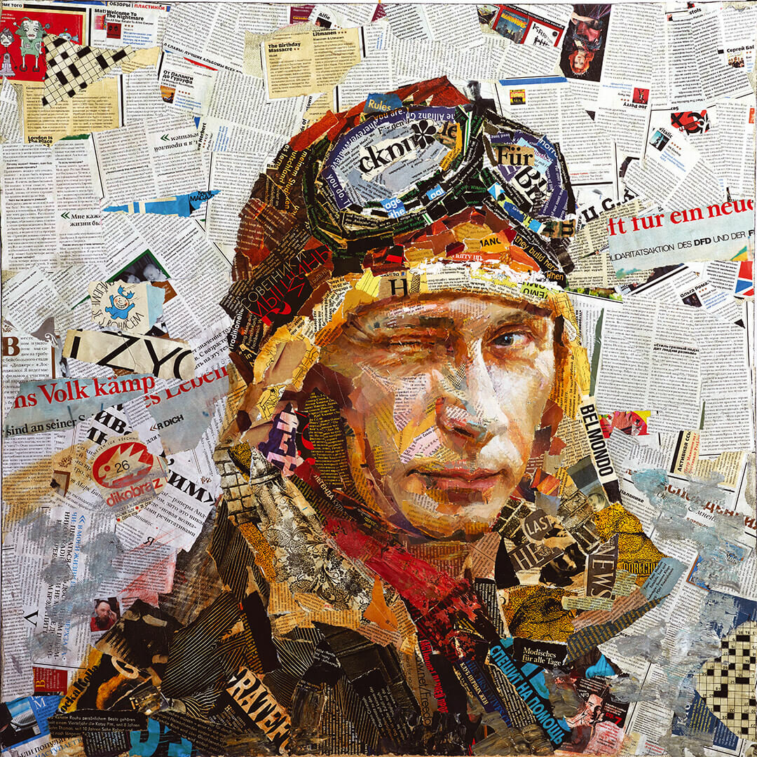 Картина на холсте Postermarket Путин 40х40 см