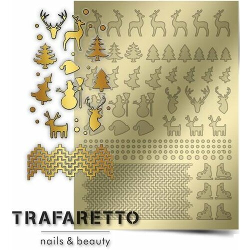 GRATTOL Металлизированные наклейки Золото Арт W-03 499₽