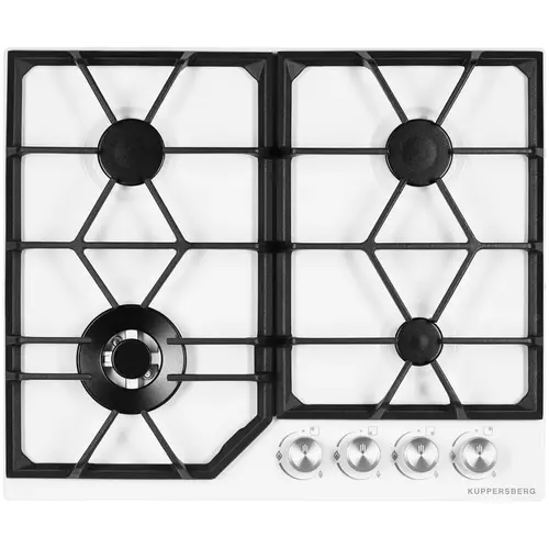 Поверхность газовая KUPPERSBERG FS 62 W белый чугун гк WOK 30785₽
