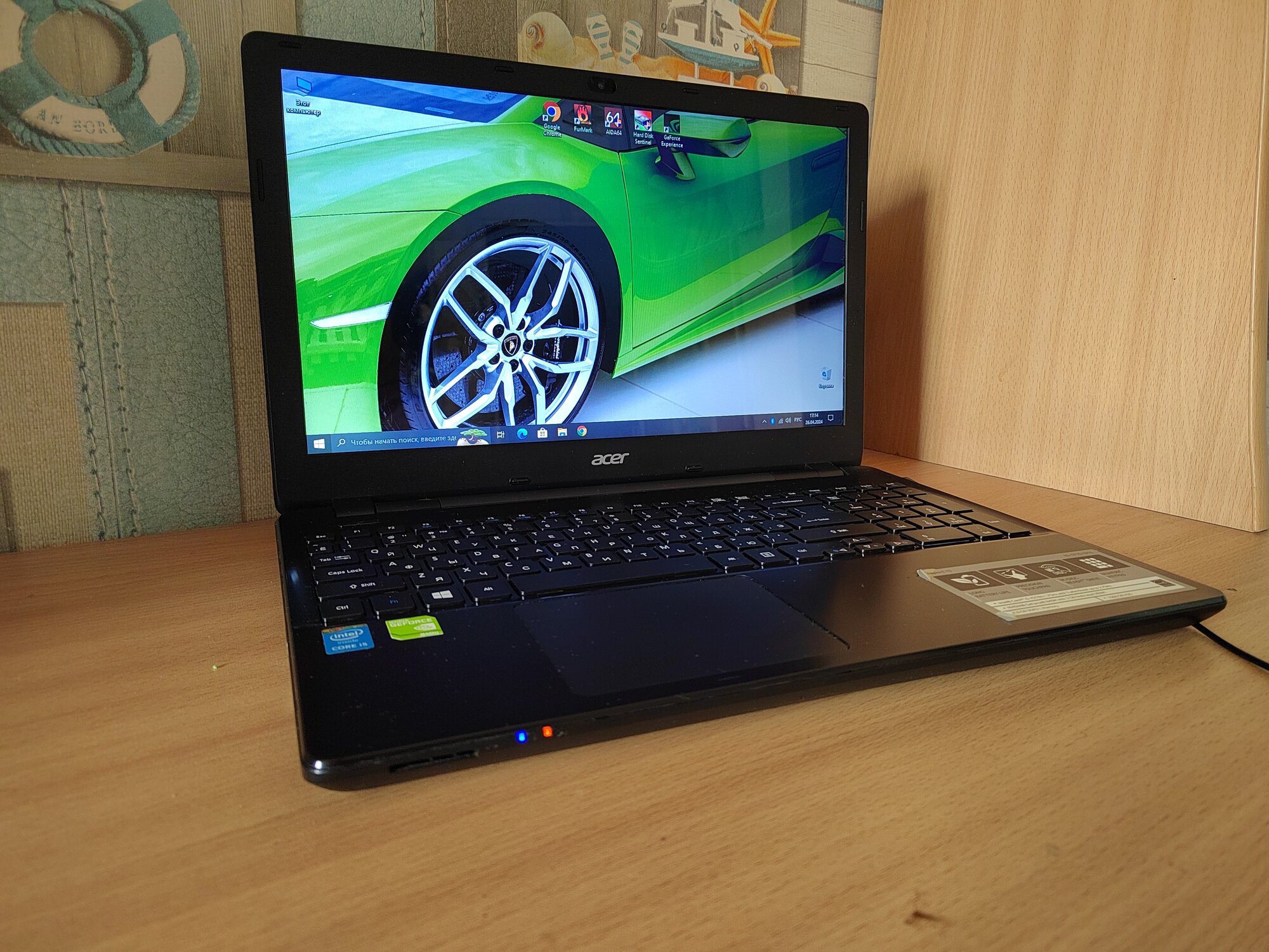 Ноутбук Acer Aspire E5-571G (i5/SSD/GeForce 2Gb)