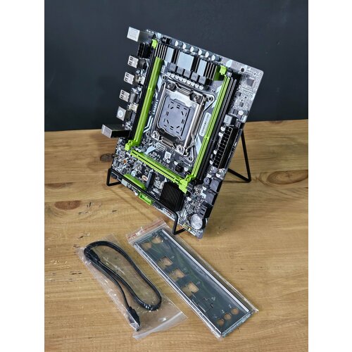 Материнская плата micro-ATX SZMZ X79 F1 LGA 2011 DDR3 RAM NVME M.2 SSD (920) материнская плата machinist x79 v302 4 7 lga 1356