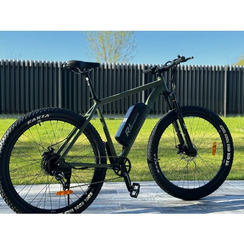 Электровелосипед Richiesto 297s Алюминиевая рама 21 Мотор 36V250W Взрослый Спортивный зеленый модель 2024 57000₽