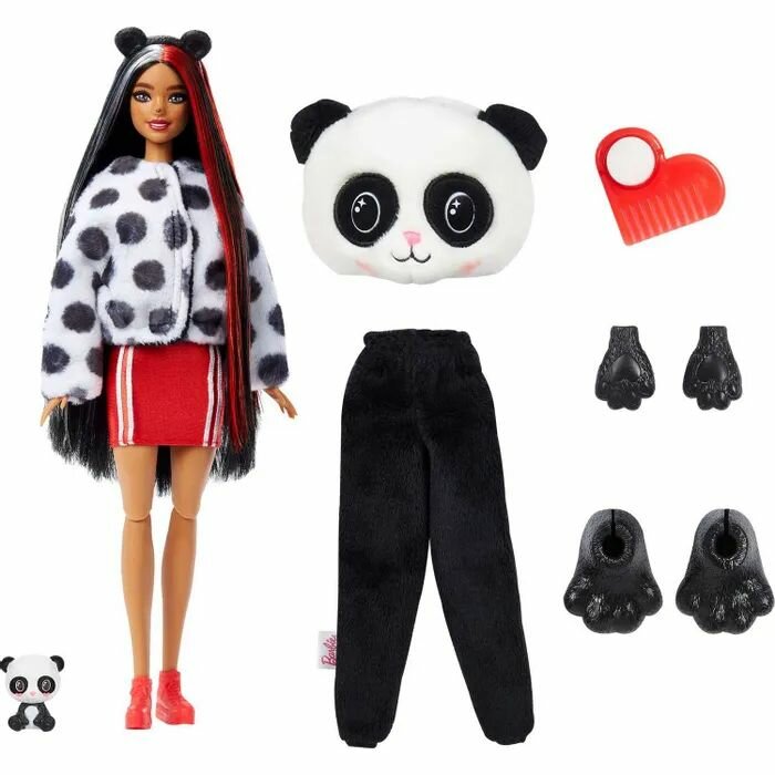 Кукла Barbie Cutie Reveal Панда милашка-проявляшка HHG22