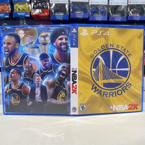Эксклюзивная обложка PS4 для NBA Golden State Warriors №1
