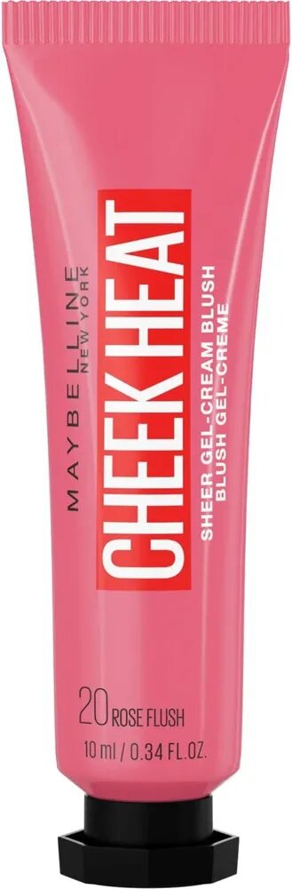 Румяна Maybelline Cheek Heat № 20 Rose Flush 10 мл