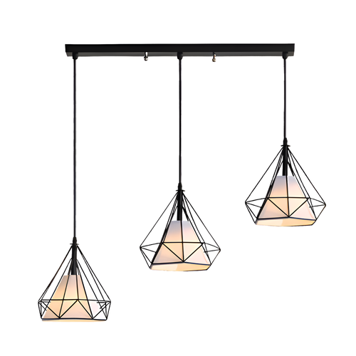 Люстра подвесная Kasanye Diamond S3, черная