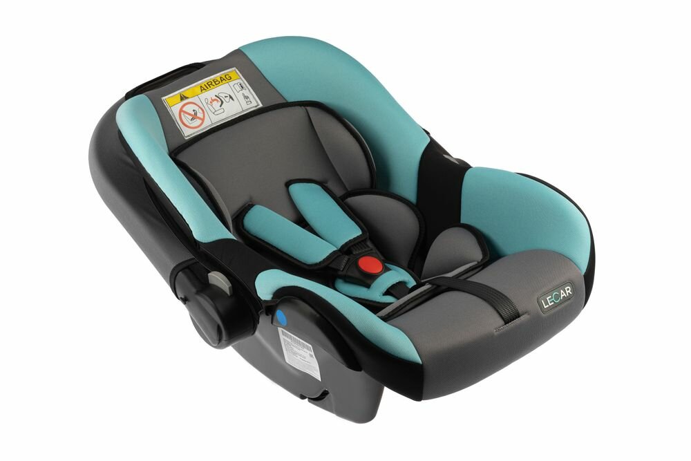Удерживающее устройство для детей 006-G г 0+ серый – бирюзовый LECAR